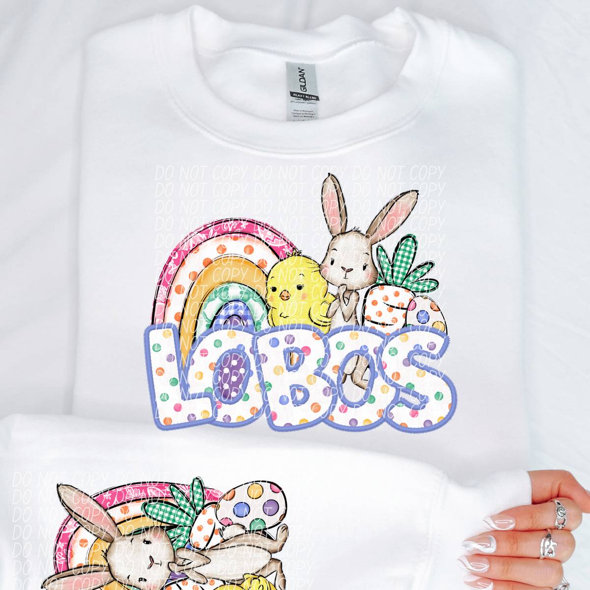 Easter Lobos (CITY) DTF transfer