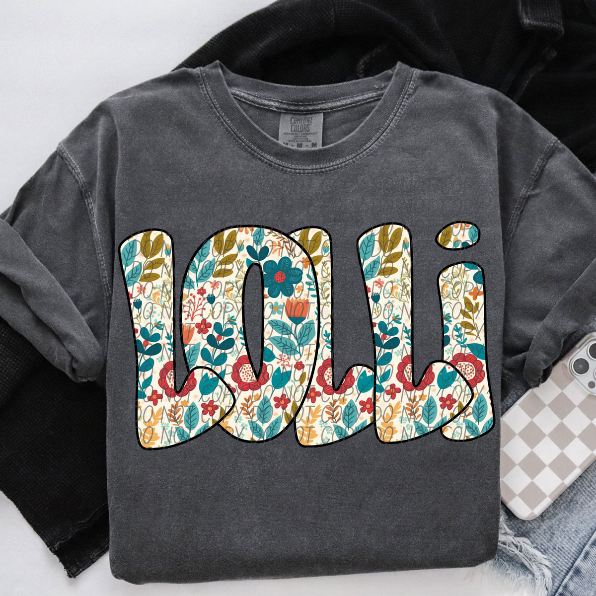 Lolli Fall Floral (City) DTF transfer