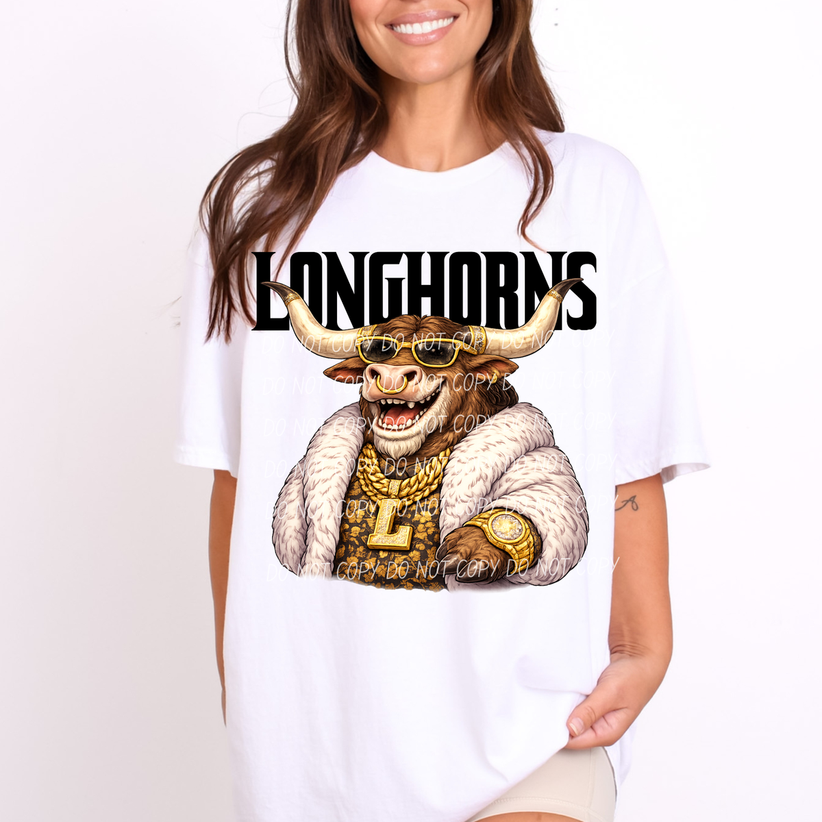 Longhorns swag (City) DTF Transfer