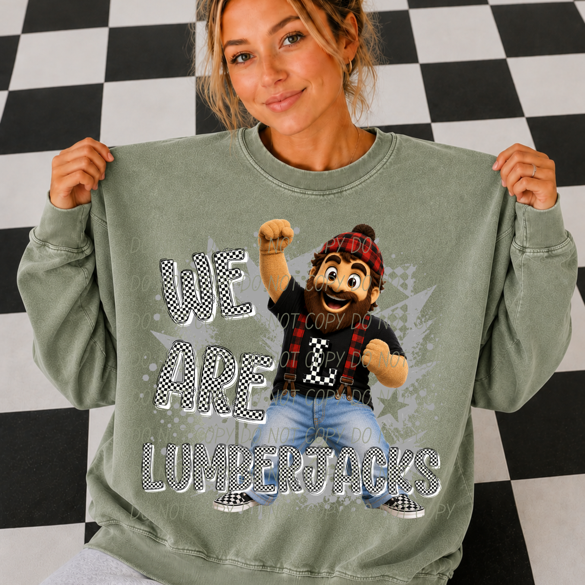 lumberjacks campus crew (city) DTF transfer