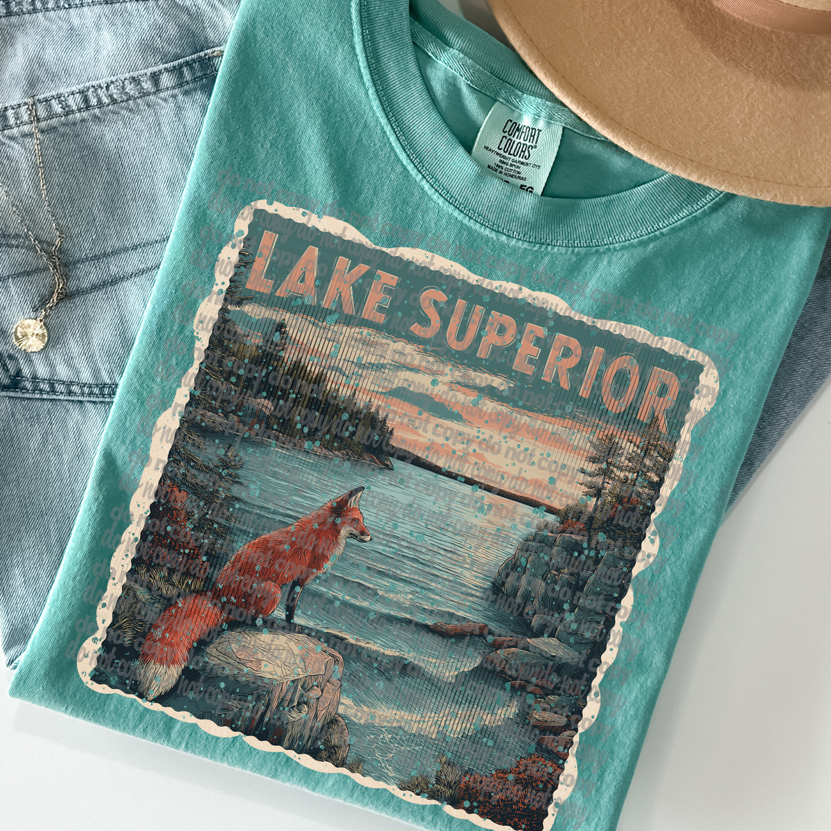 Lake Superior Stamp (TTD) 102205 DTF transfer