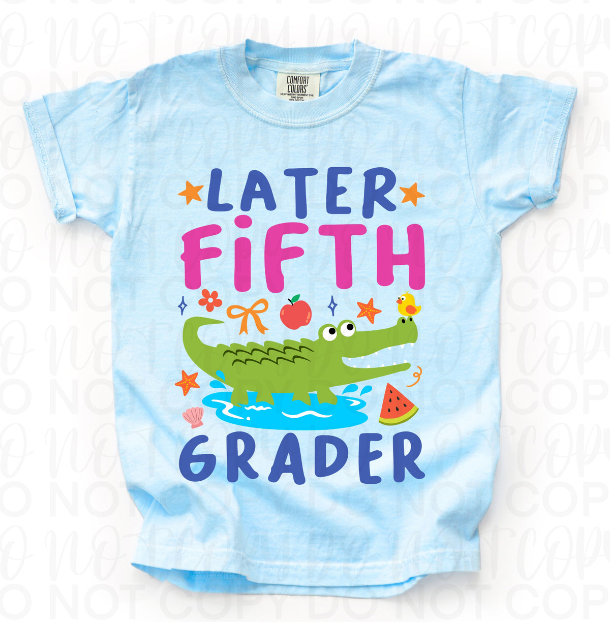 Later gator fifth grader (UAC) DTF Transfer