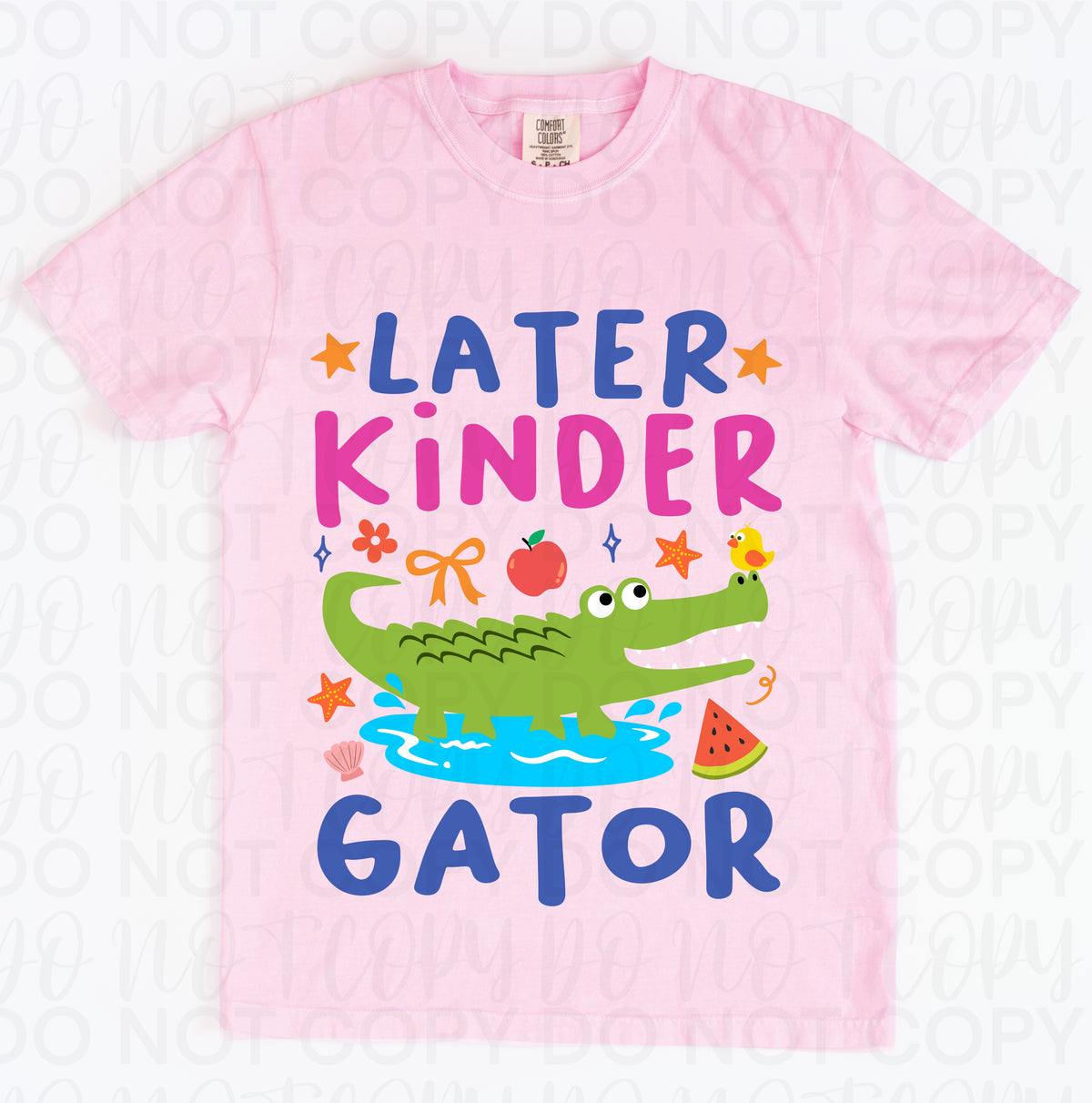 Later gator kinder (UAC) DTF Transfer