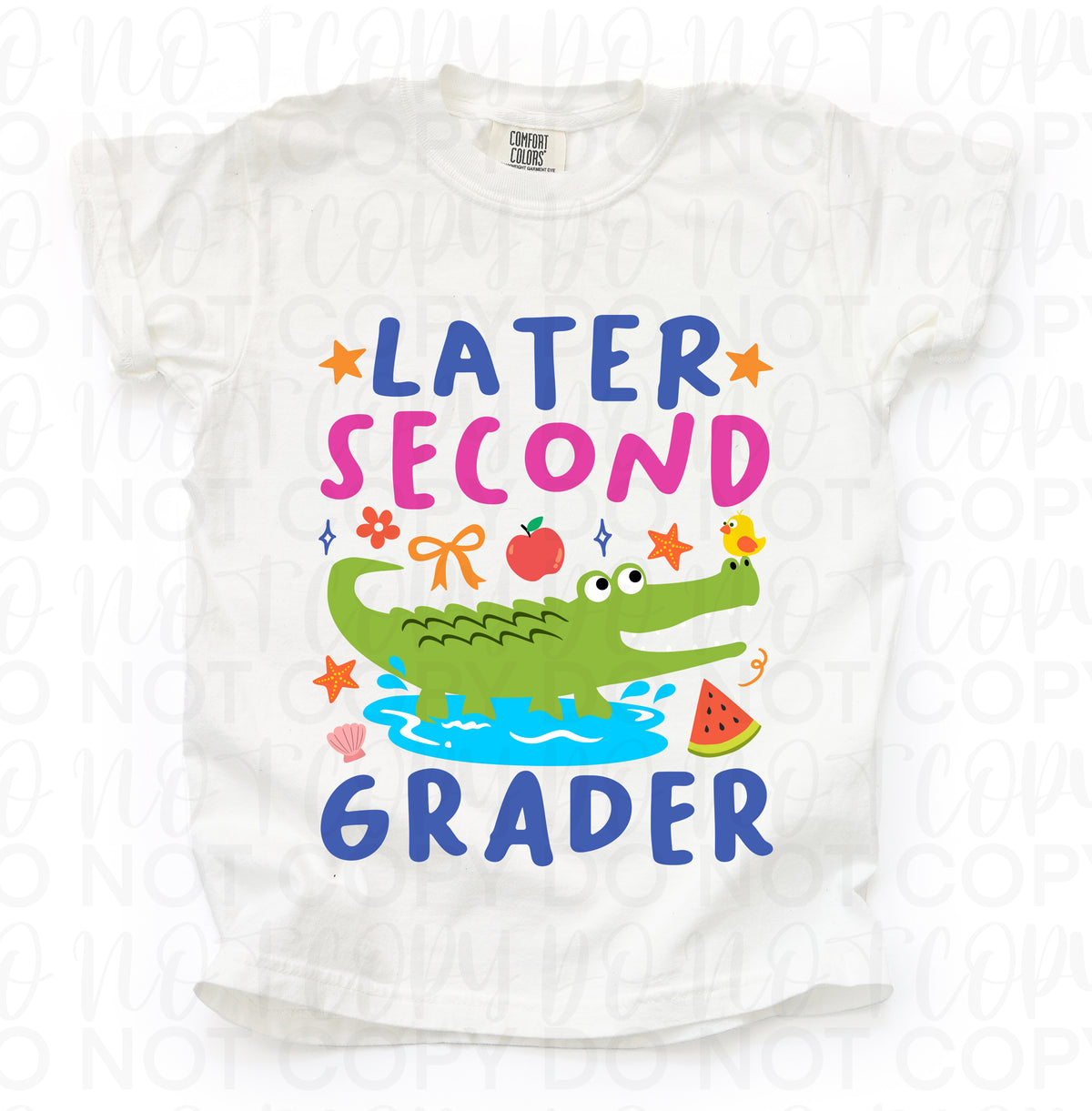 Later gator second grader (UAC) DTF Transfer