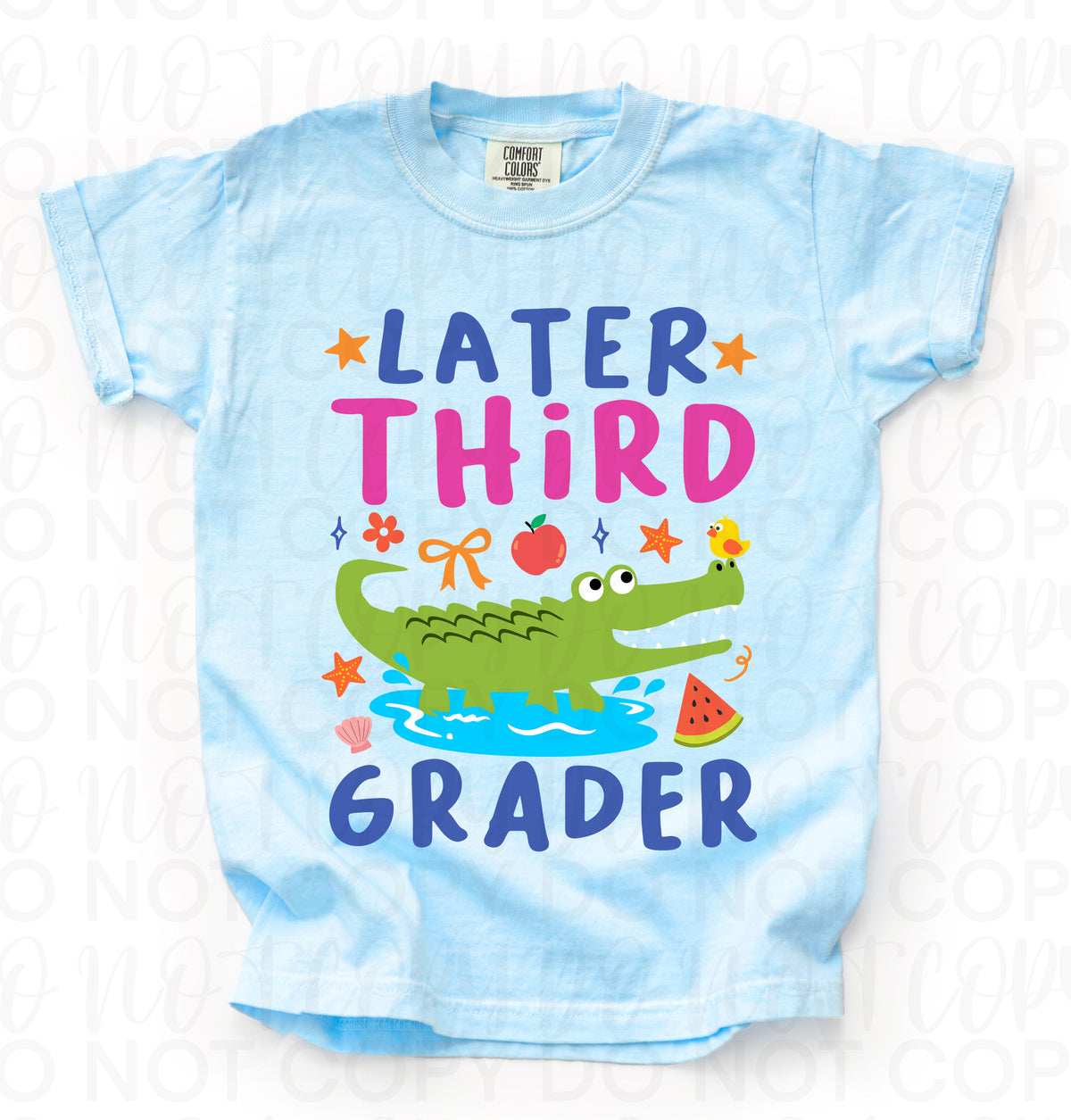 Later gator third grader (UAC) DTF Transfer