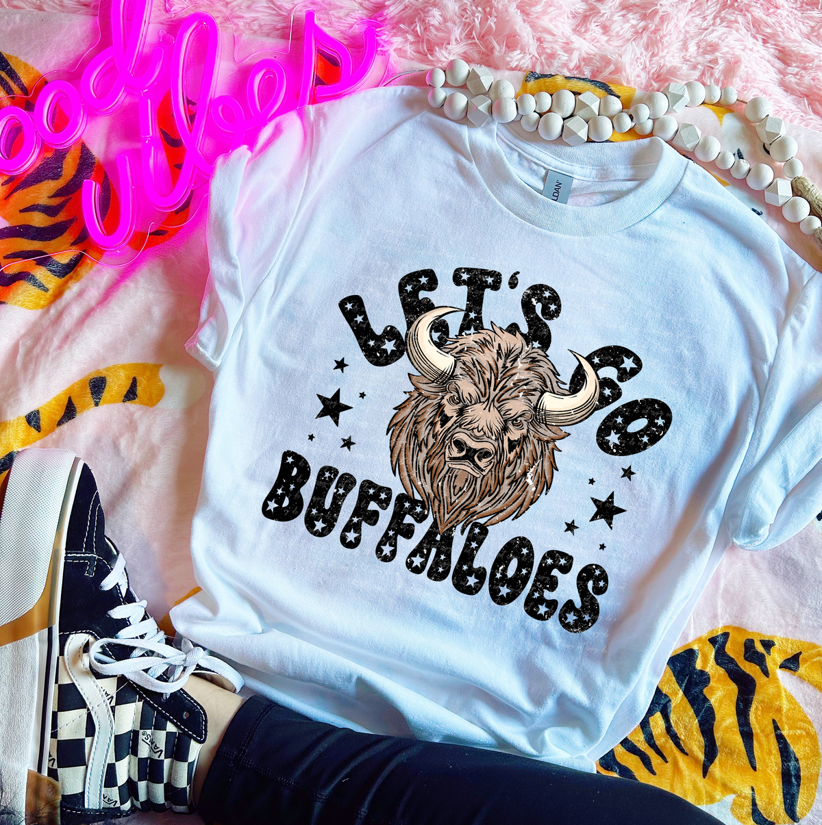 Let's Go Buffaloes Grunge 89053 DTF Transfer
