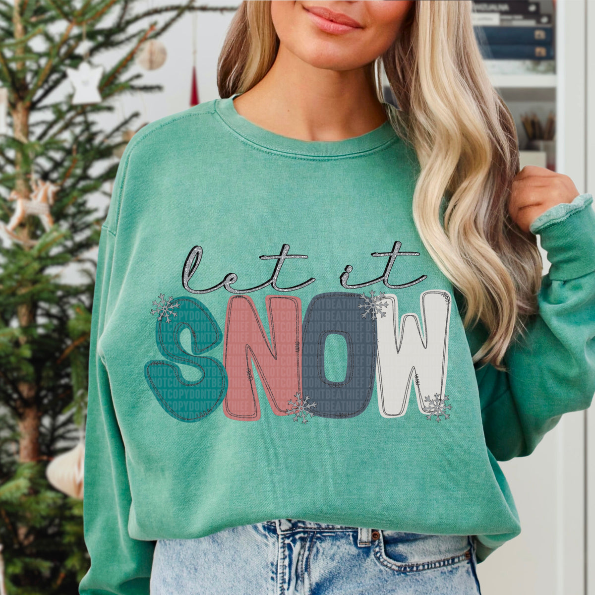 Let It Snow (SDD) DTF Transfer