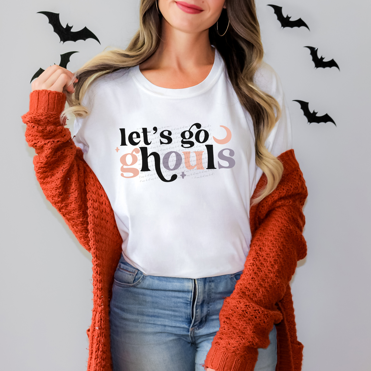 Lets Go Ghouls 46599 DTF transfer