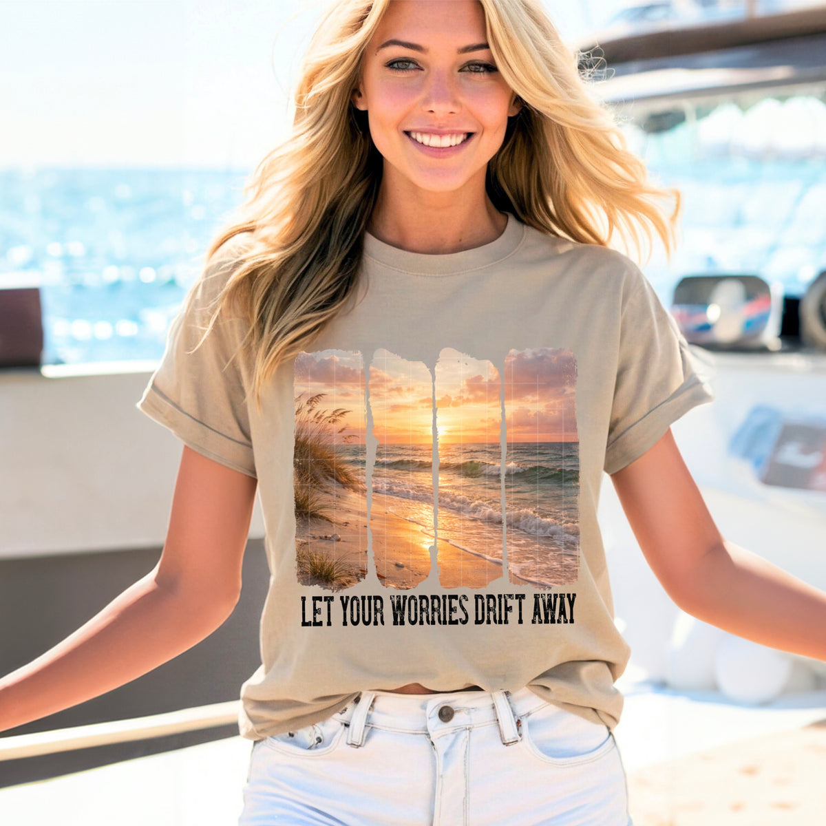 Let your fears drift away (SDD) Sunday Special DTF transfer