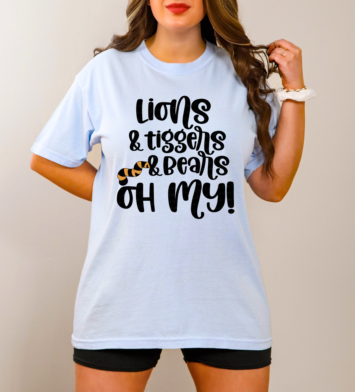 Lions and Tigers and Bears Oh My 115322 DTF Transfer