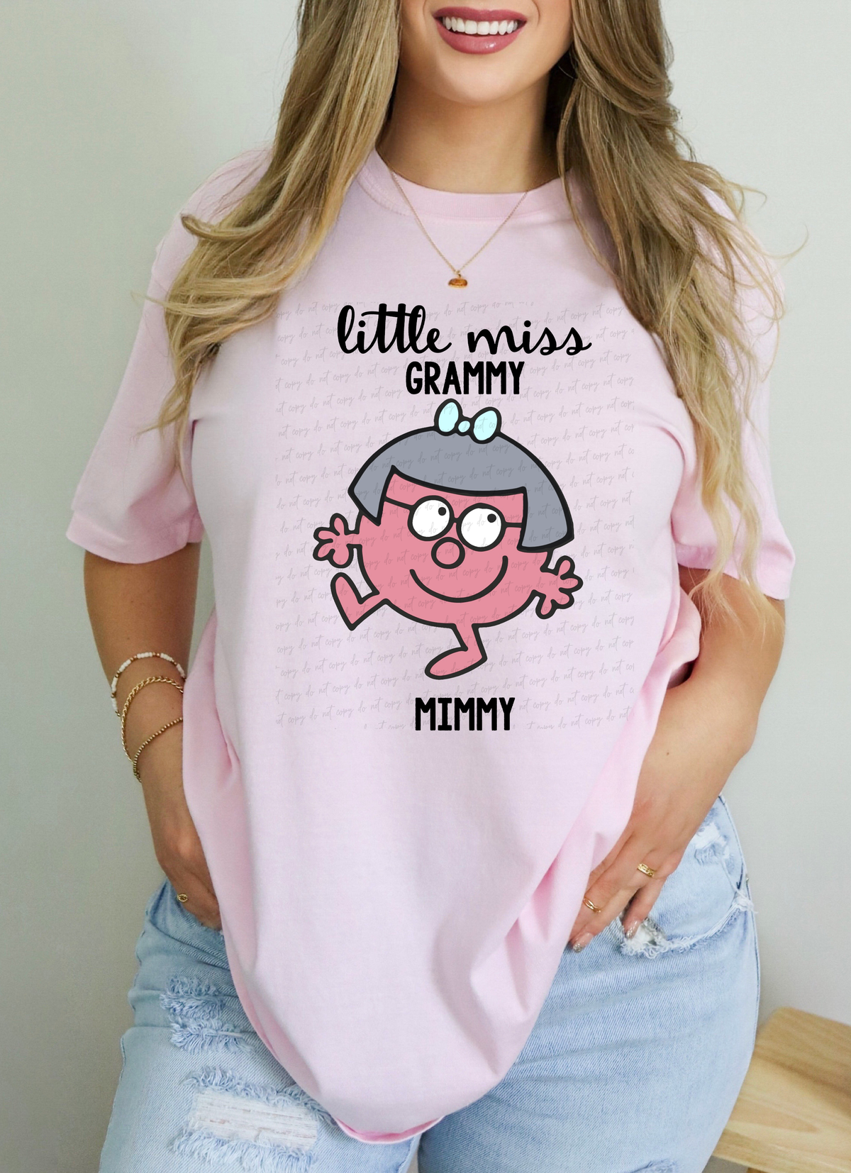 Little Miss Grammy Mimmy 115266 DTF Transfer