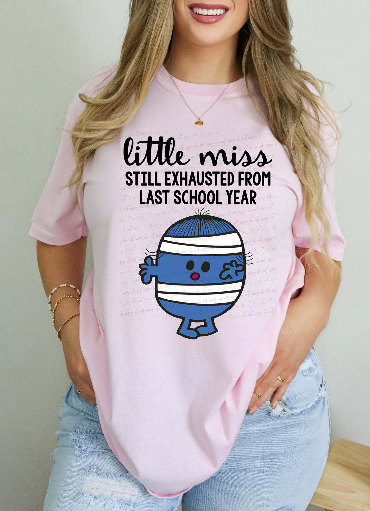 Little Miss Still Exhausted from Last School Year 115270 DTF Transfer