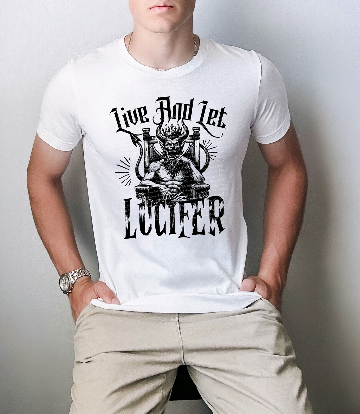 Live And Let Lucifer 42060 DTF transfer