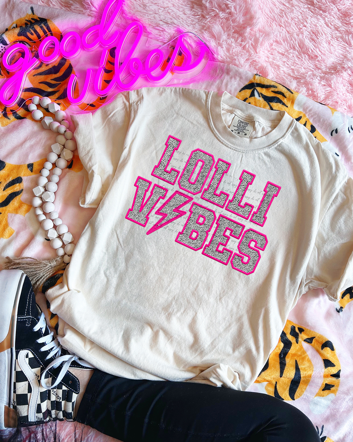 Lolli Vibes Faux Embroider 46721 DTF transfer