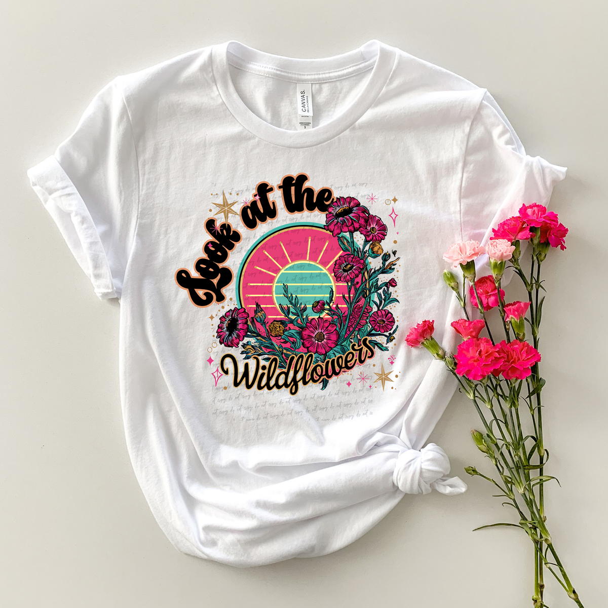 Look At The Wildflowers 76961 DTF Transfer