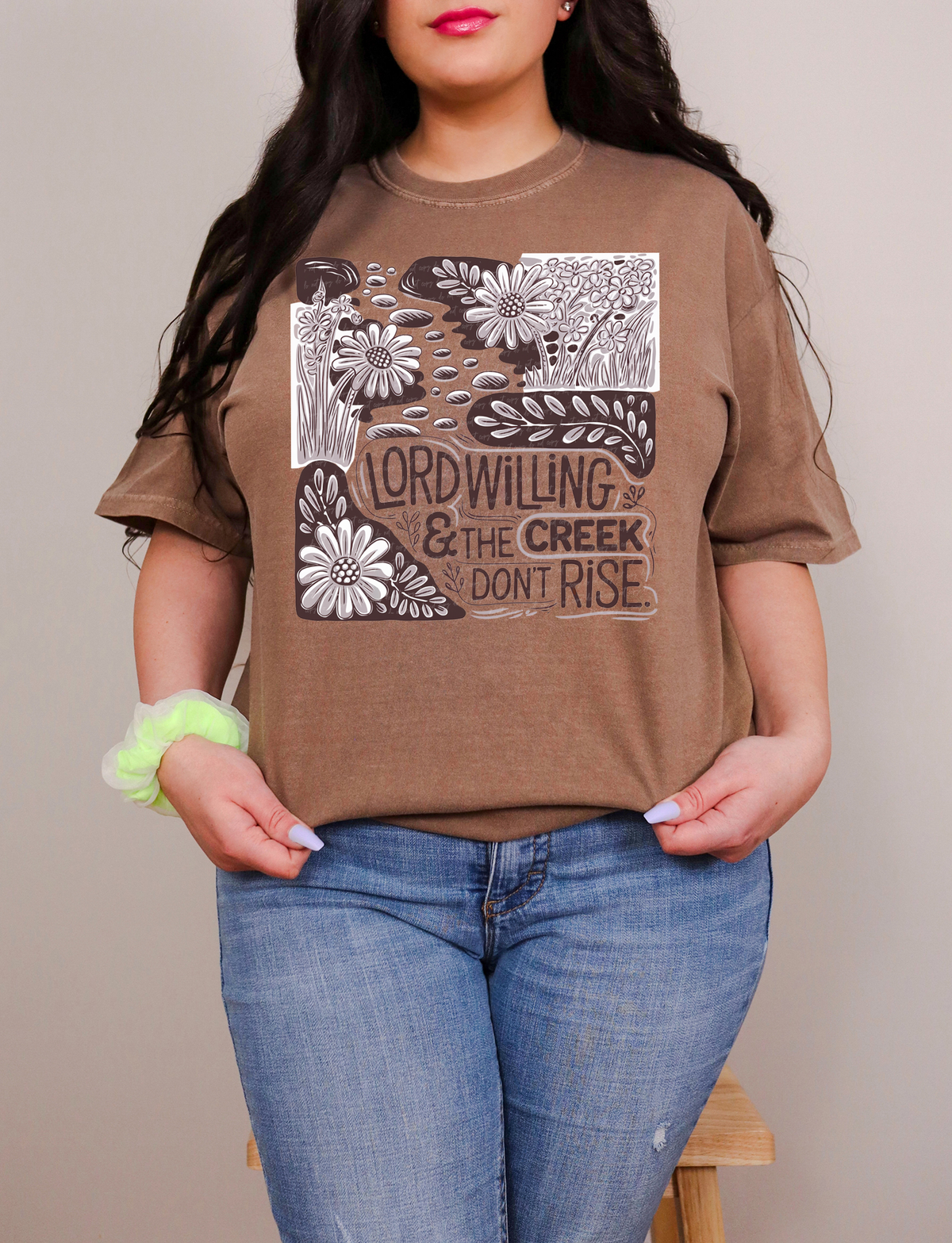 Lord Willing and The Creek Don't Rise 86083 DTF Transfer