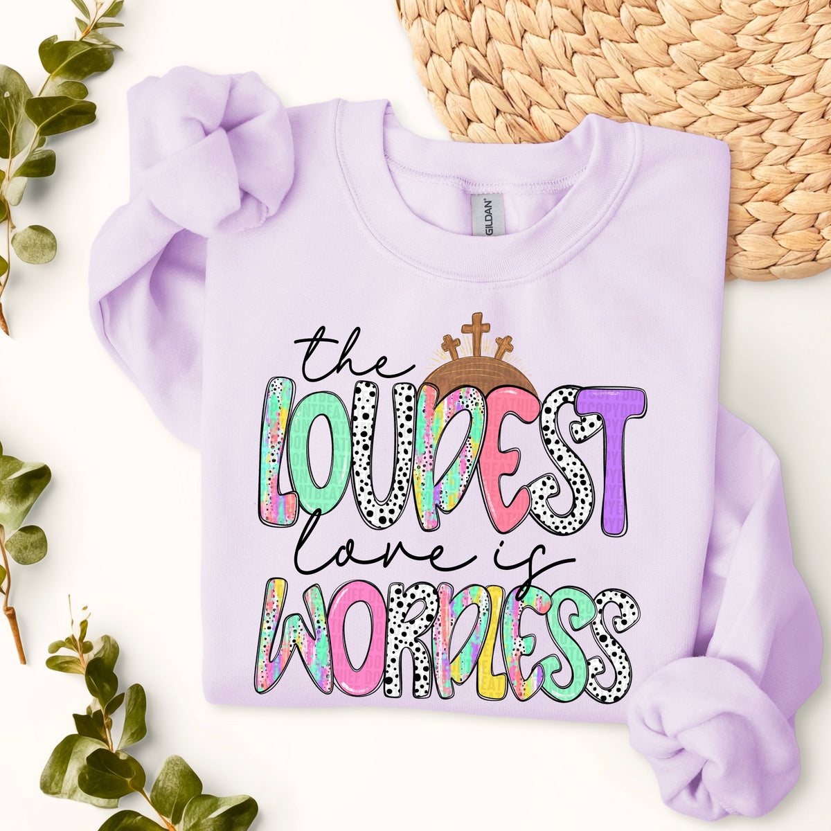 The Loudest Love Is Wordless (SDD) 78223 DTF Transfer
