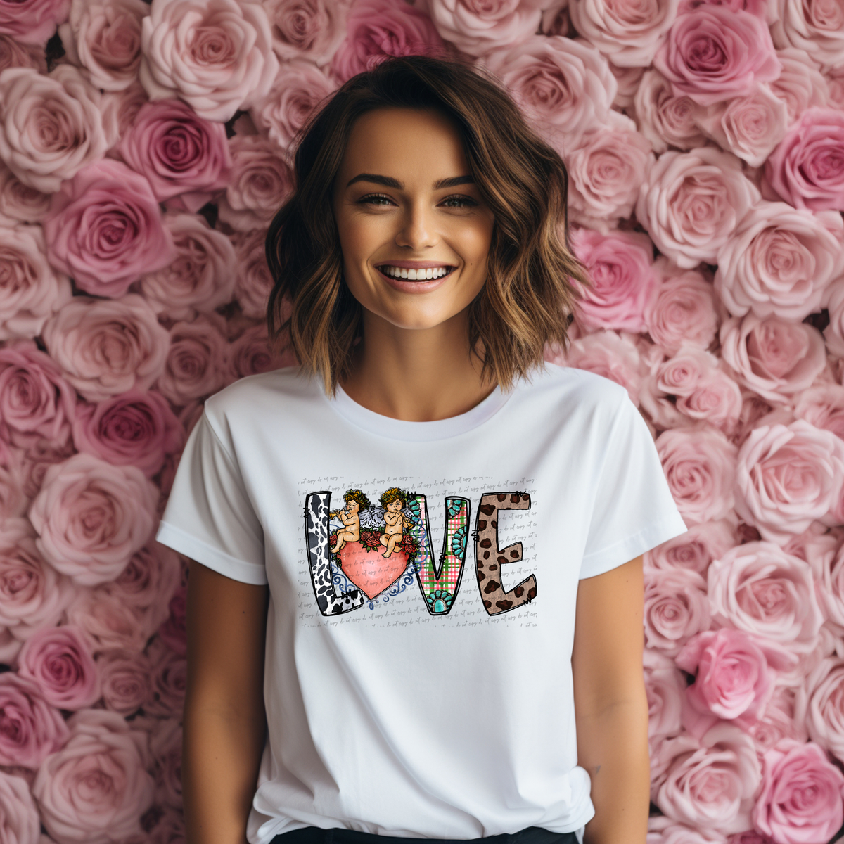 Love Cupids Heart 71529 DTF transfer