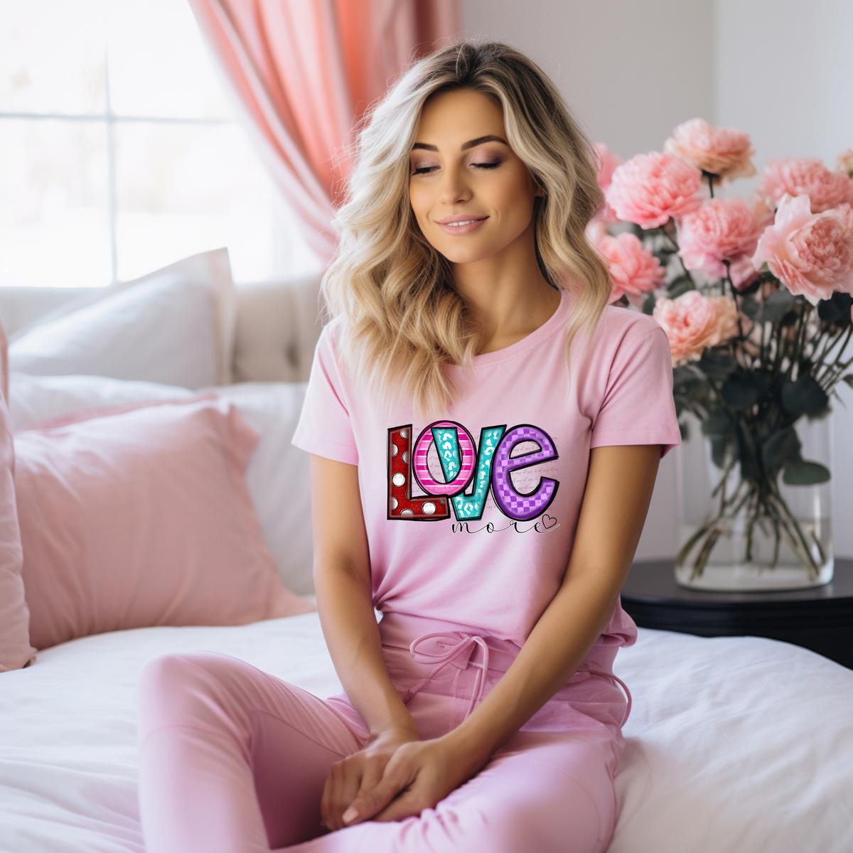 Love More 76464 DTF Transfer