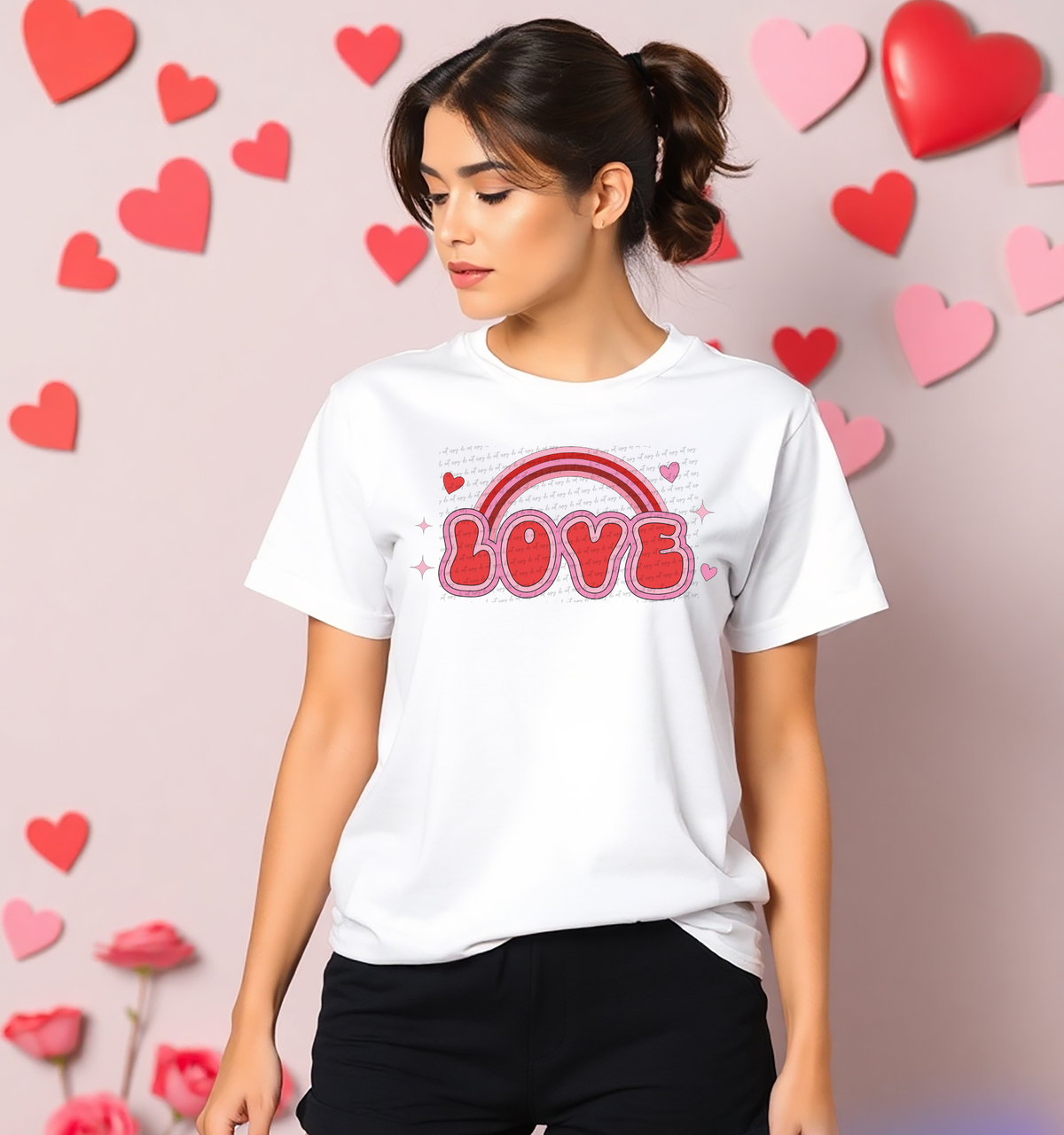 Love Rainbow 71697 DTF Transfer