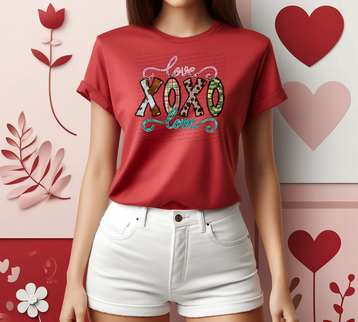 Love Xoxo Love 71539 DTF transfer