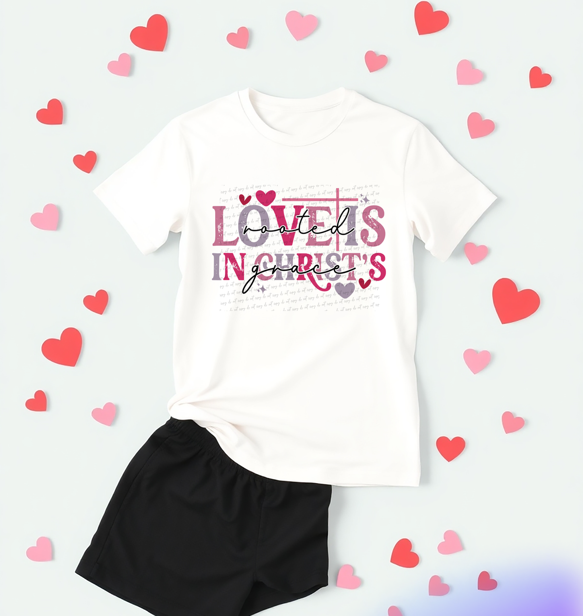 Love Is Rooted In Christ's Grace 76537 DTF Transfer