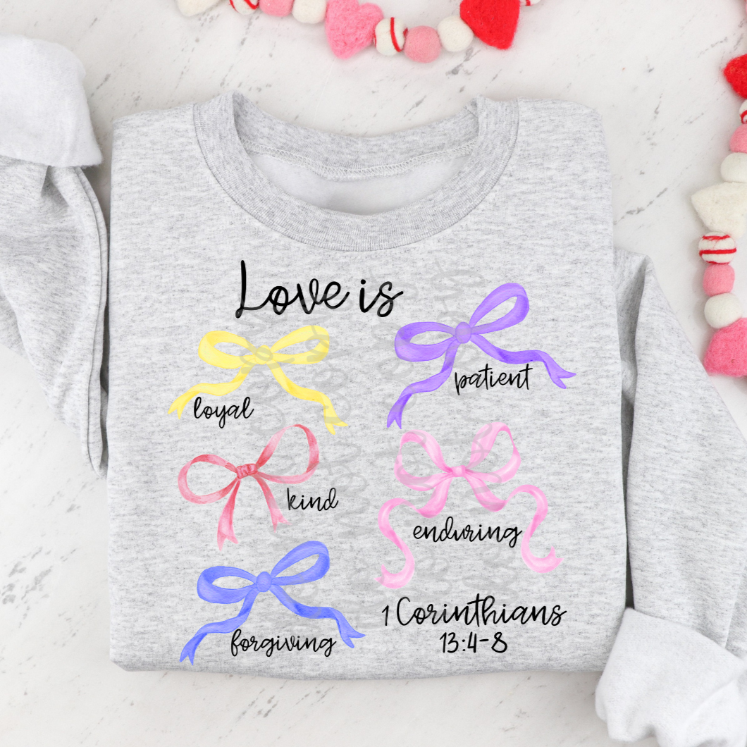 Love is (Parker)  DTF Transfer