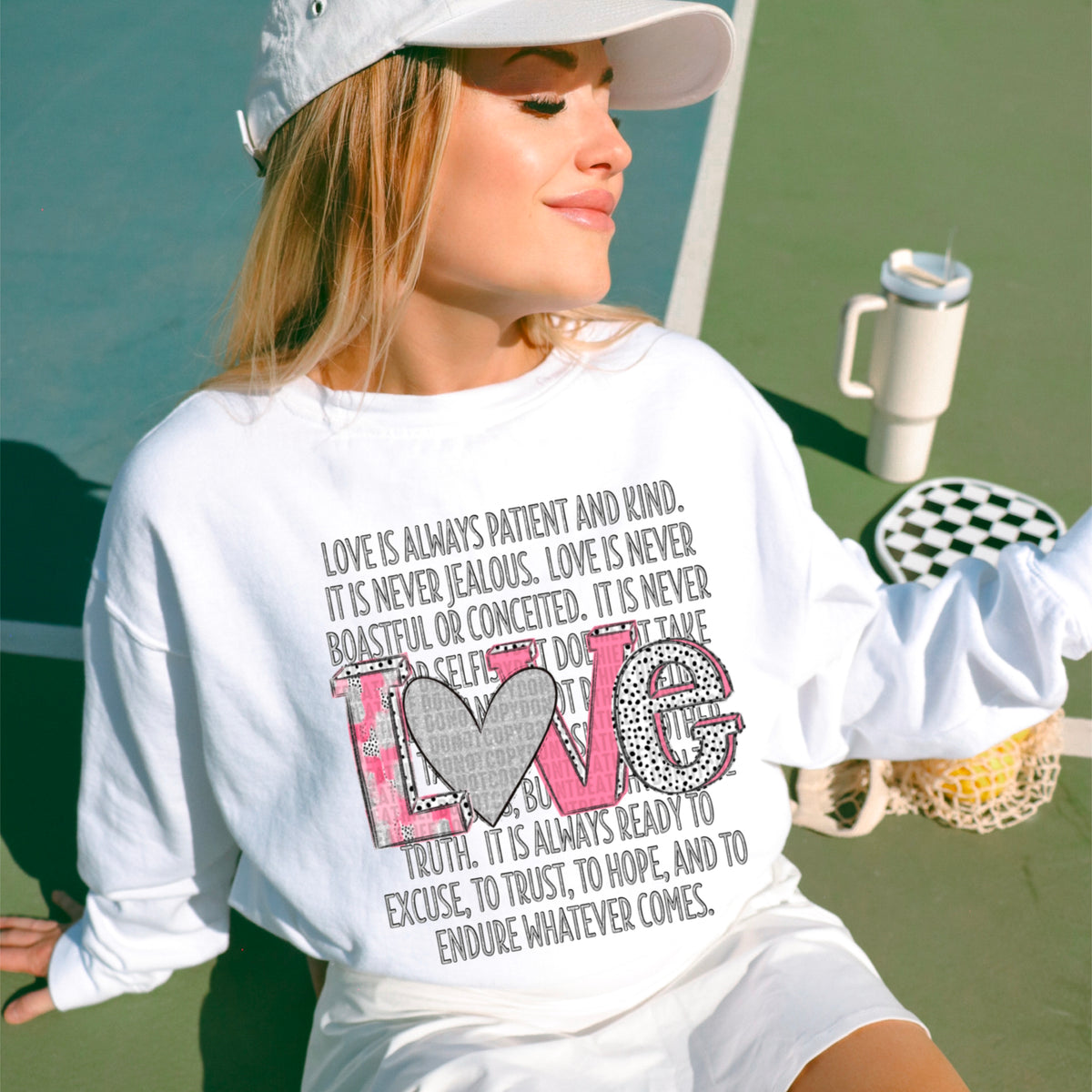 Love is always patient and kind (SDD) 68638 DTF transfer