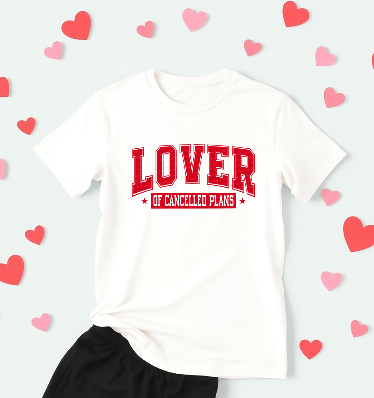 Lover Of Cancelled Plans - Red 86230 DTF Transfer