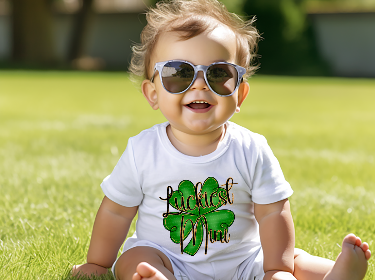 Luckiest Mini Shamrock 89365 DTF Transfer