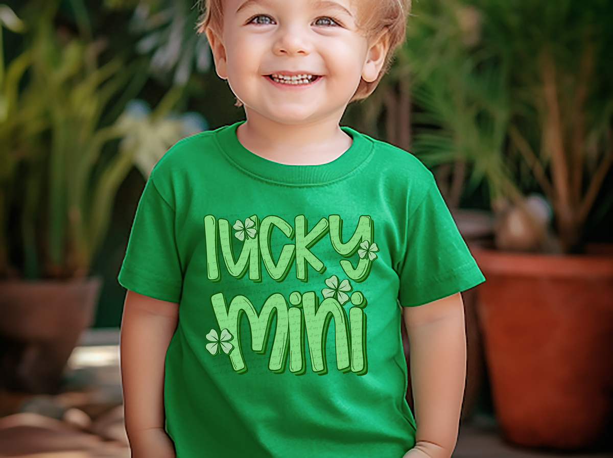 Lucky Mini Shamrock Green 86708 DTF Transfer