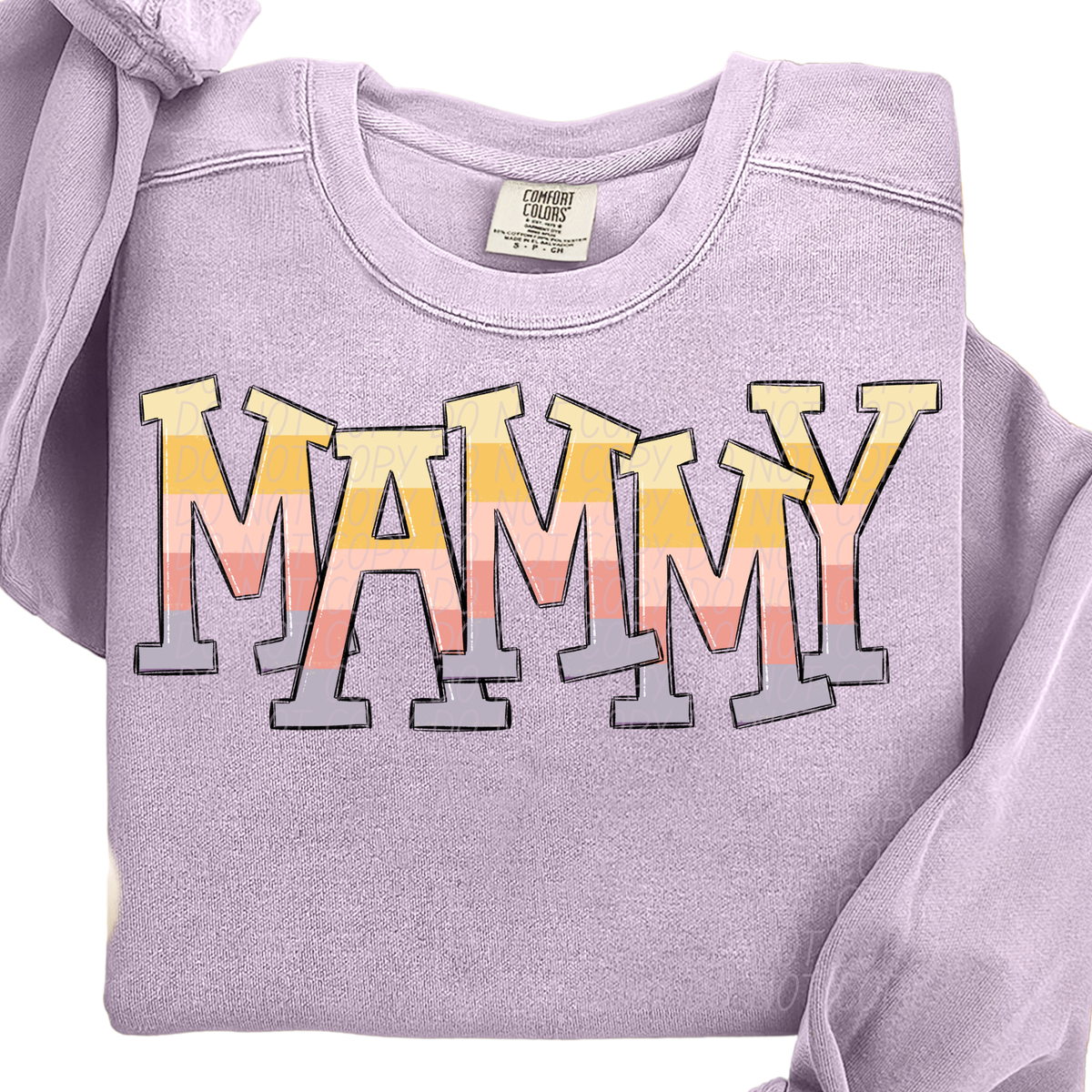 Mammy pastel strips (City) DTF Transfer
