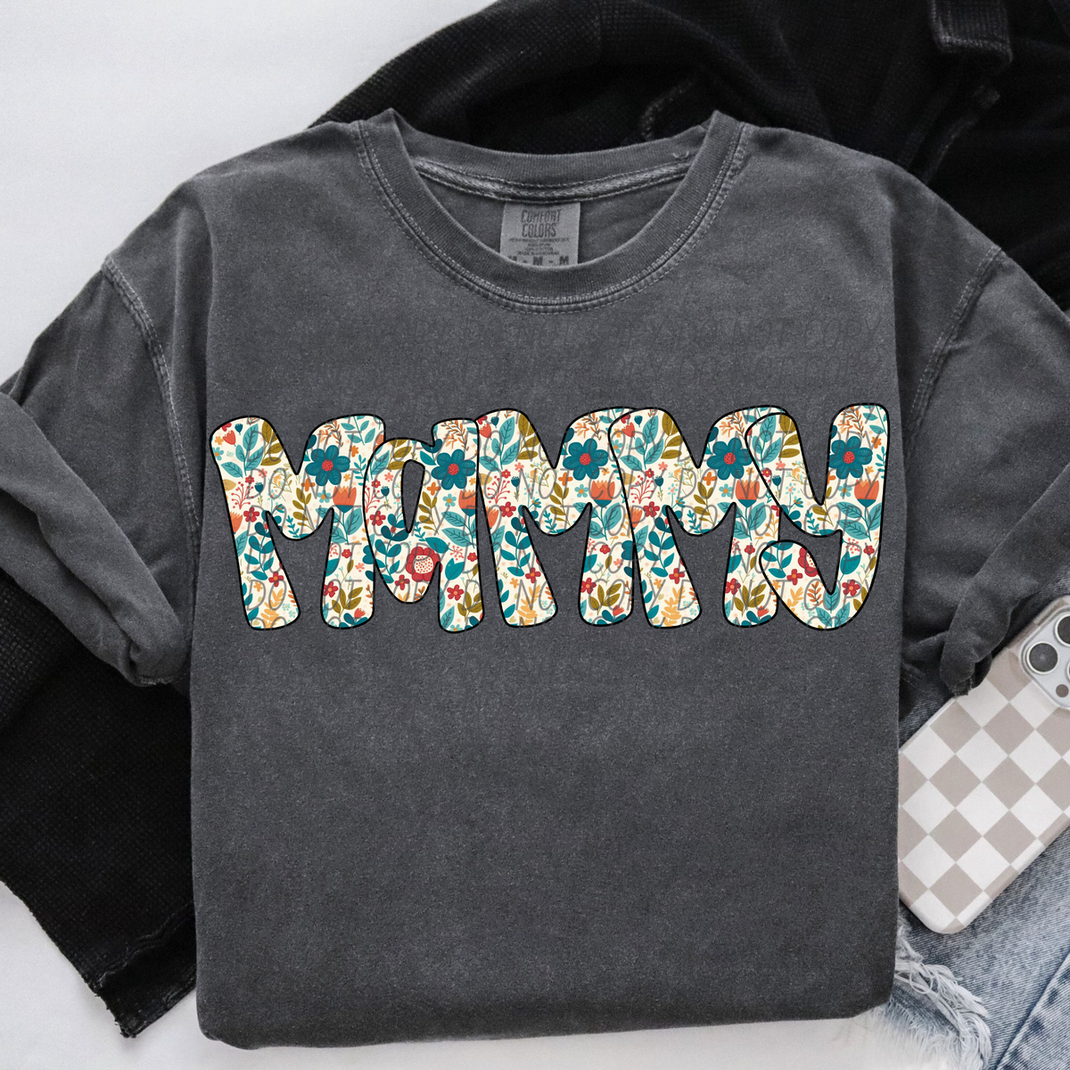 Mammy Fall Floral (City) DTF transfer