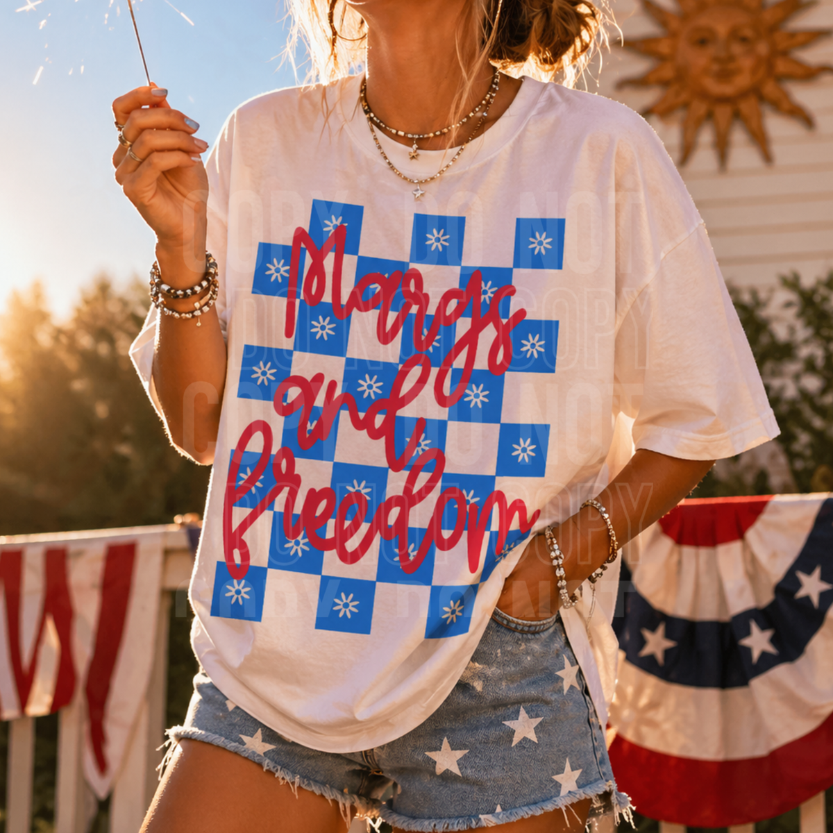 Margs and freedom (SBB) DTF Transfer
