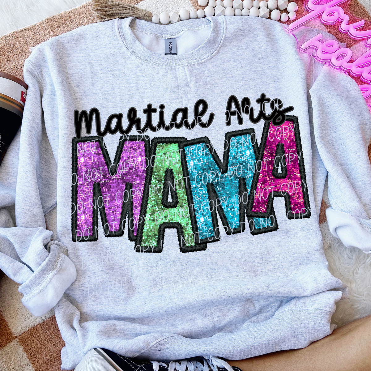 Martial Arts MAMA (CITY) DTF Transfer