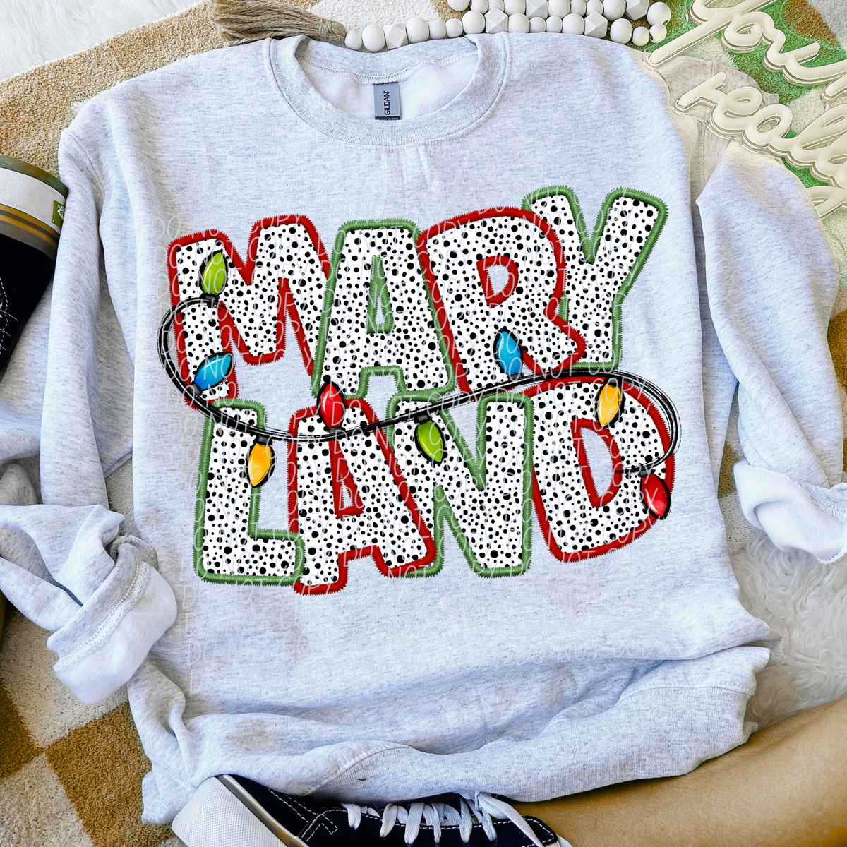 Maryland Christmas Lights (City) DTF Transfer