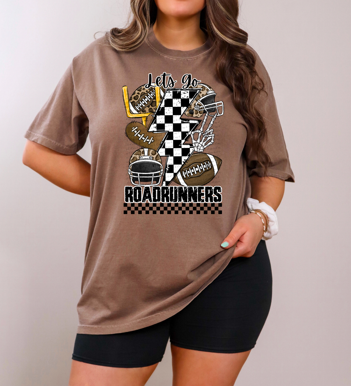Let's Go Roadrunners Mascot 42144 DTF transfer