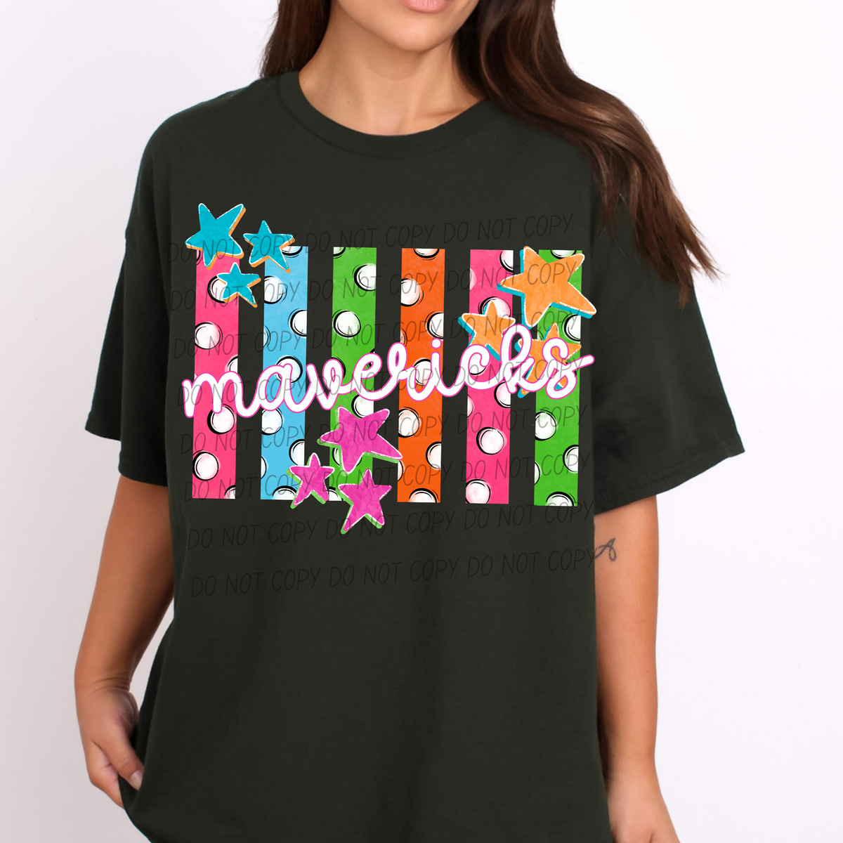 mavericks polkadot pride (city) DTF Transfer