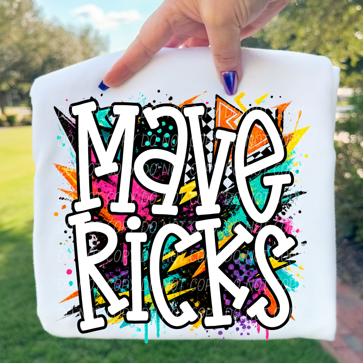 Mavericks totally tubular (City) DTF Transfer