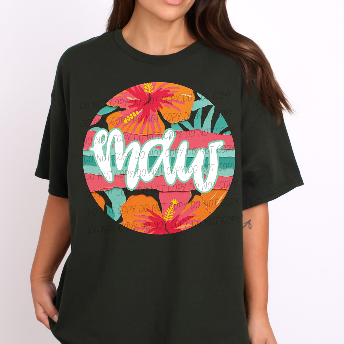 Maw tropical circle (City) DTF Transfer