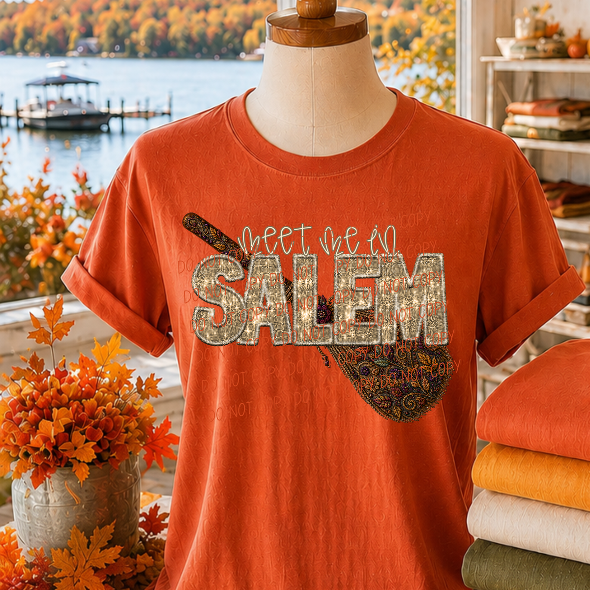 Meet me in Salem-broom (City) DTF Transfer
