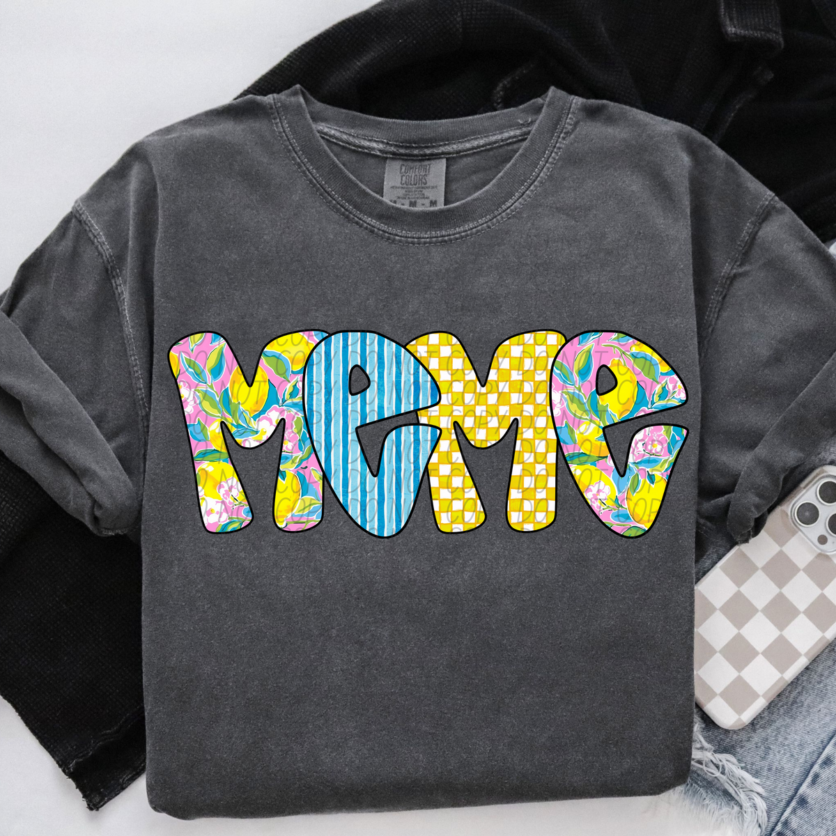 Meme Lemon Font (City) DTF transfer