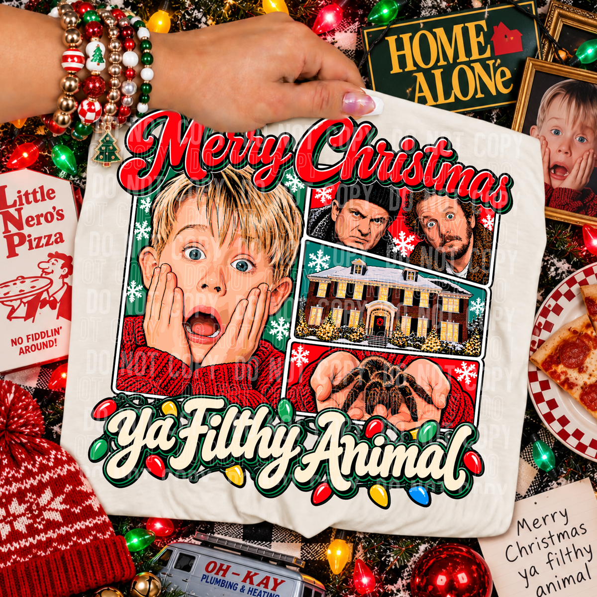 Merry Christmas home (SBB) DTF Transfer