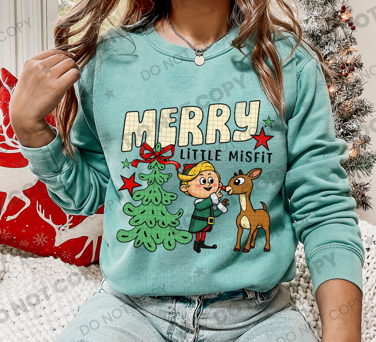 Merry little misfit (HW) DTF Transfer
