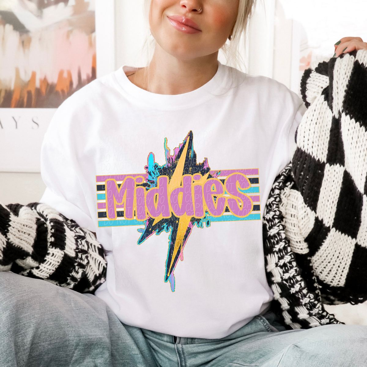 Middies Geode Bolt (CITY) DTF transfer