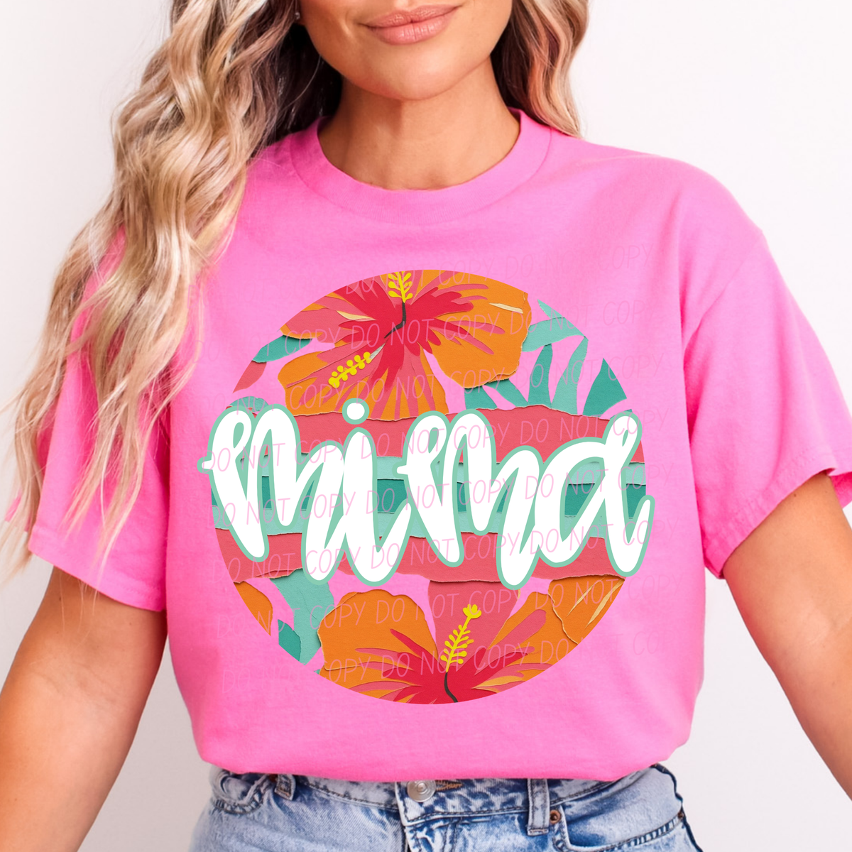 Mima tropical circle (City) DTF Transfer