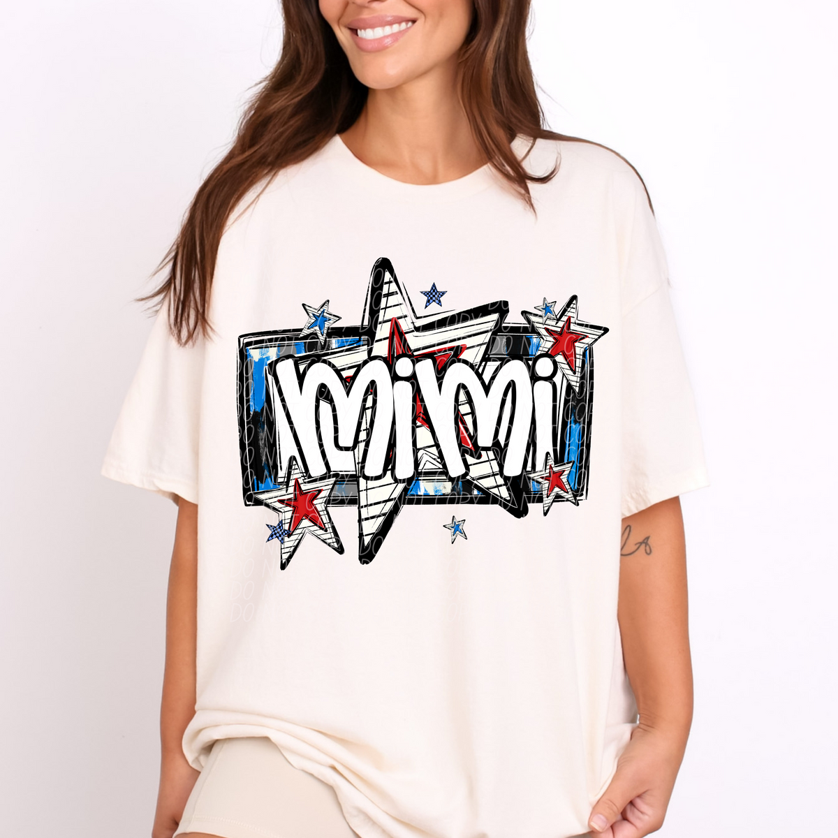 Mimi 4th of July (CITY) DTF transfer