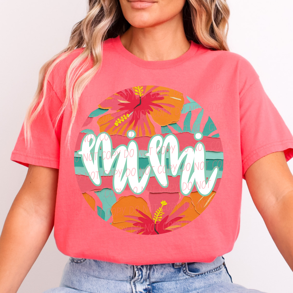 mimi tropical circle (city) DTF Transfer
