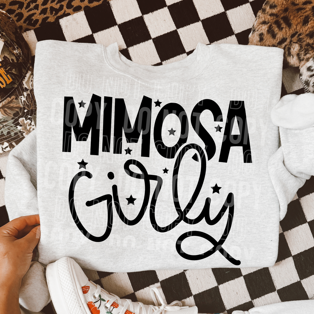 Mimosa girly (SBB) DTF Transfer