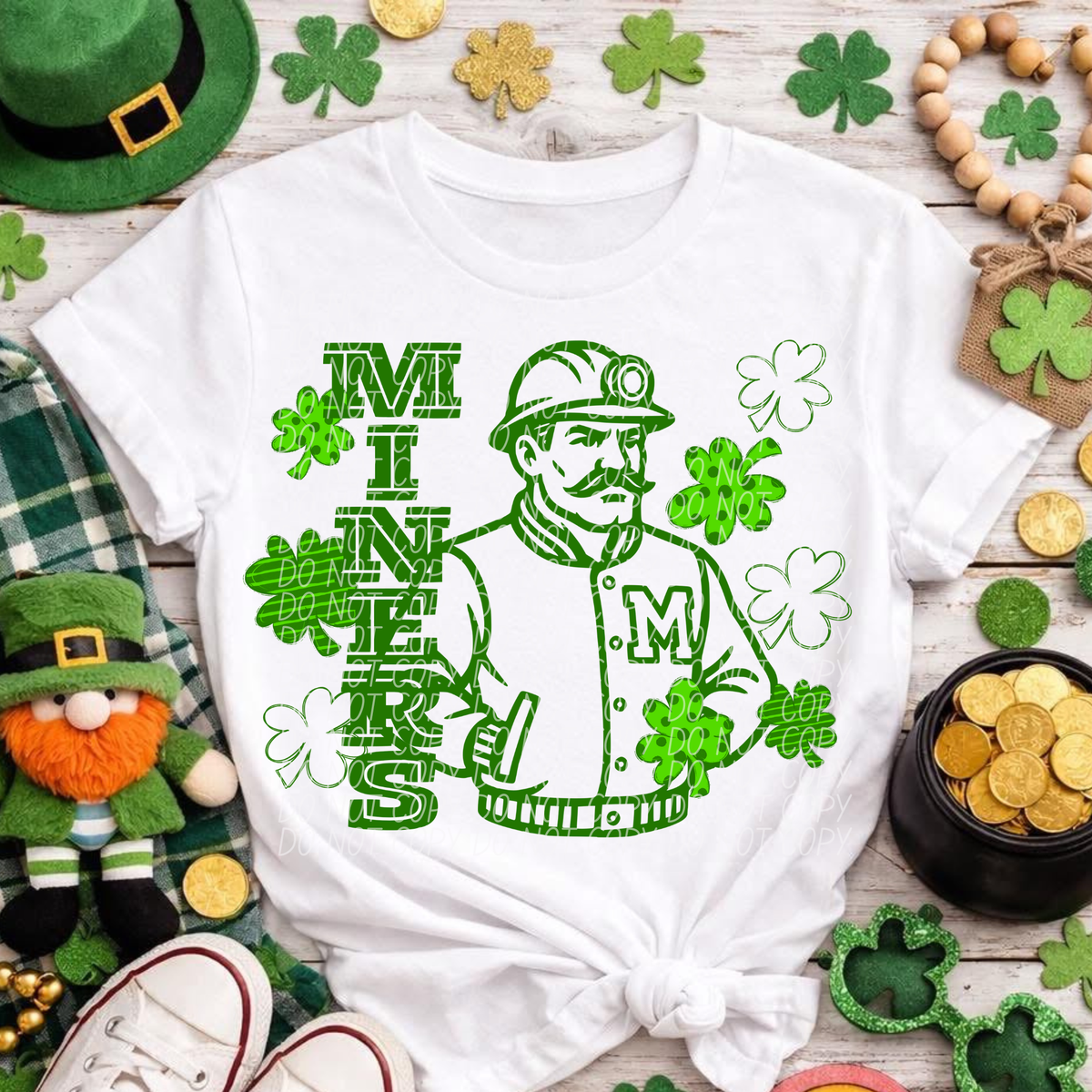 Letterman Clover Miners (City) DTF transfer